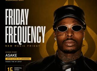New Music Friday | Friday Frequency #006 New Music Friday cover featuring Asake on AceWorldTEAM's Friday Frequency #006 highlighting the week's best new African music releases.