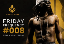 Rema featured on AceWorldTEAM's New Music Friday Friday Frequency #008 cover highlighting the best new African music releases from Nigeria, Ghana and South Africa.