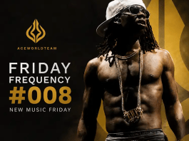 Rema featured on AceWorldTEAM's New Music Friday Friday Frequency #008 cover highlighting the best new African music releases from Nigeria, Ghana and South Africa.