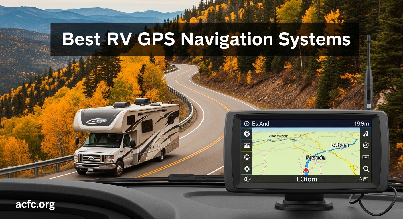 6 Best RV GPS Navigation Systems July 2026 Complete Guide ACFC Best RV GPS Navigation Systems 
