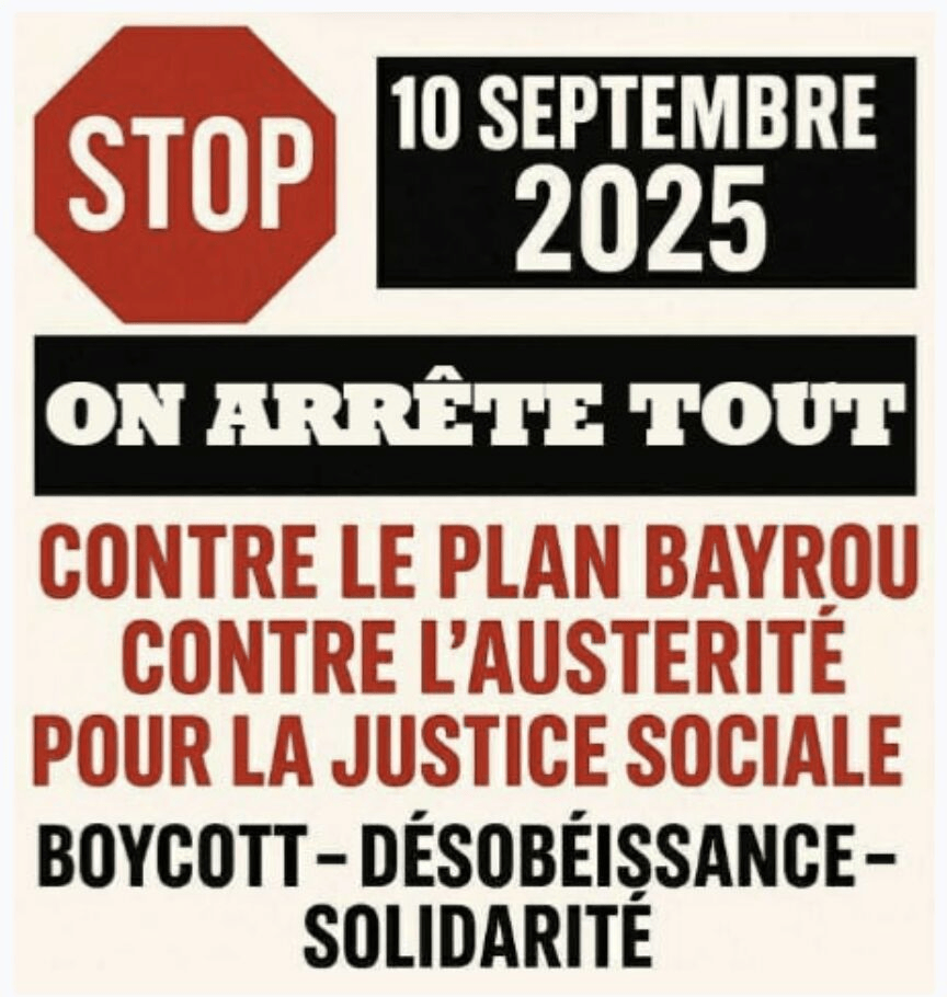 Bloquons tout - Manifeste
