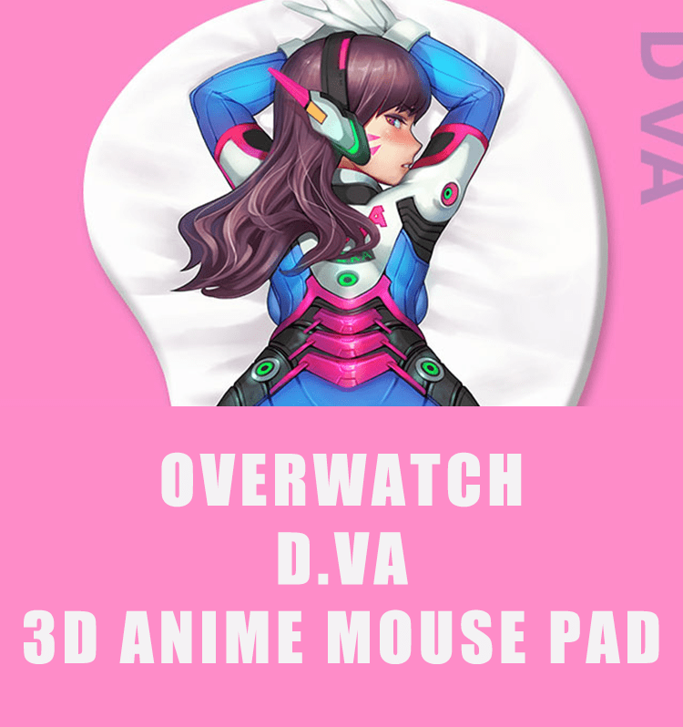 D.va seems to be inspired by the anime mecha genre, often featuring teenagers in tight . D Va 3d Mouse Pad Overwatch Game Boobs Mouse Pad Acg Re