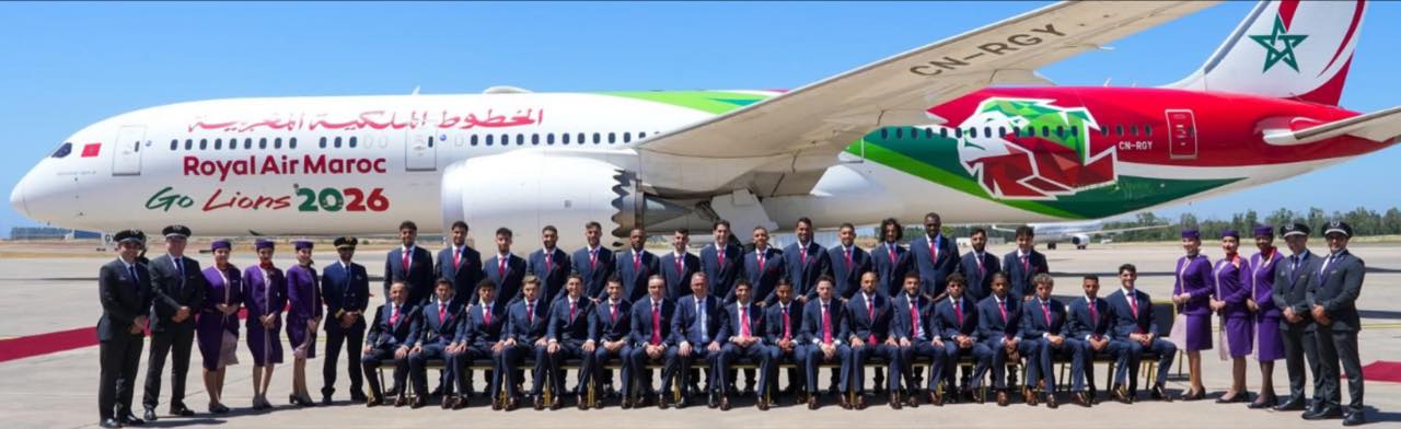 مطار الرباط – سلا.. المكتب الوطني للمطارات يواكب أسود الأطلس قبل التوجه نحو الولايات المتحدة