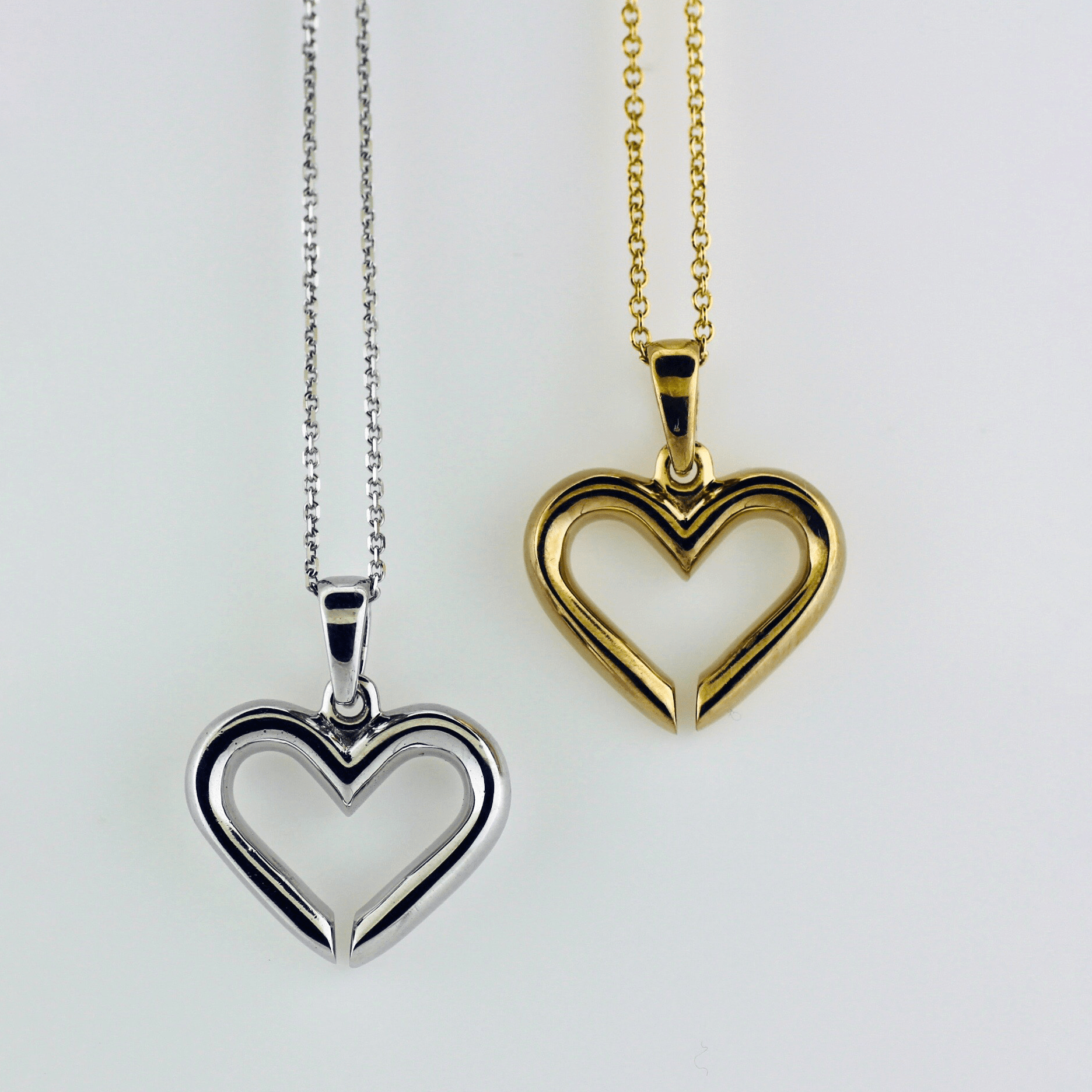 Rustic Love Heart Pendant/Charm - Ekommart