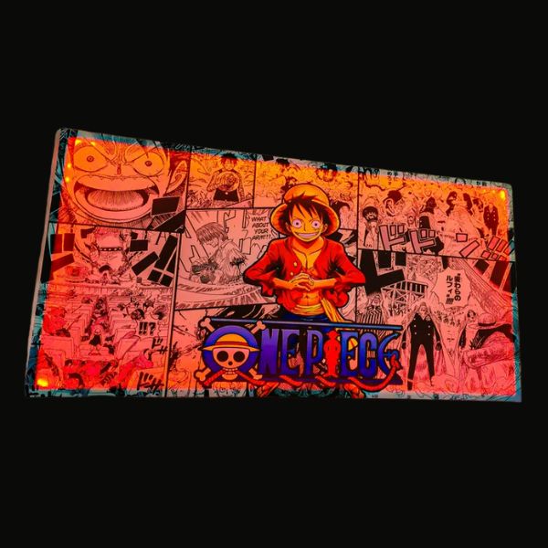 Tableau lumineux luffy manga