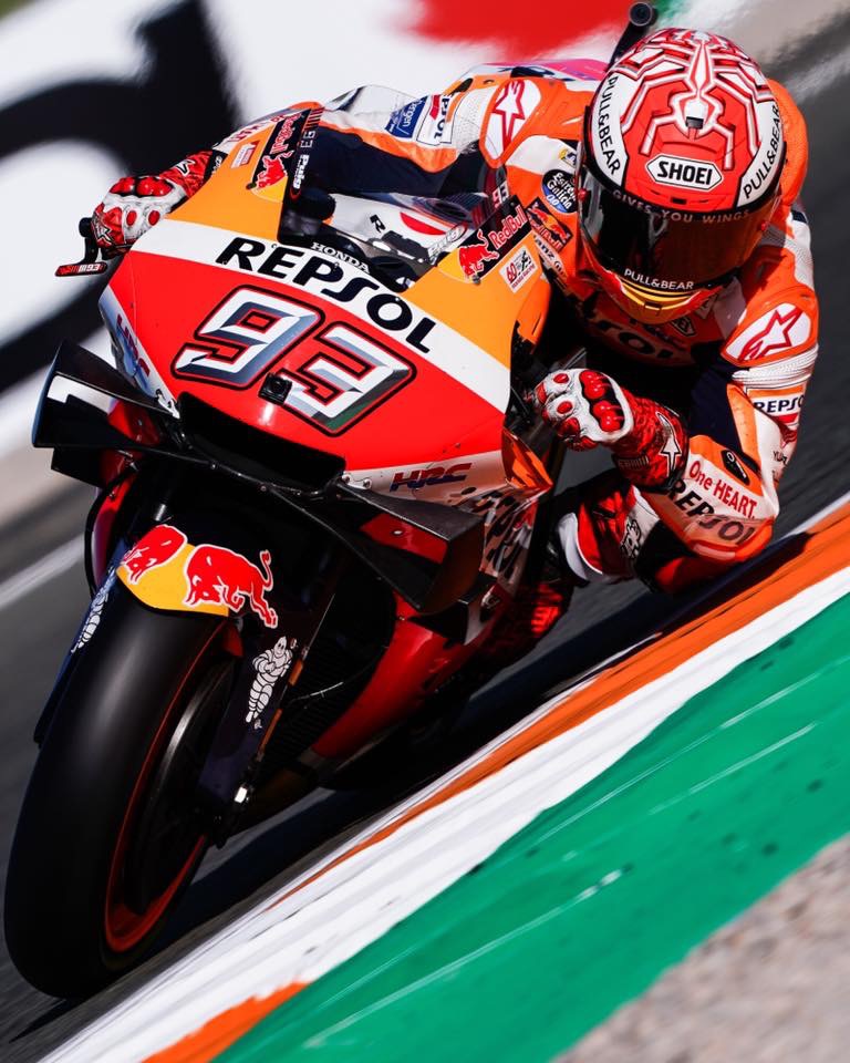 Motogp A Valence Marc Marquez Termine La Saison Avec Une