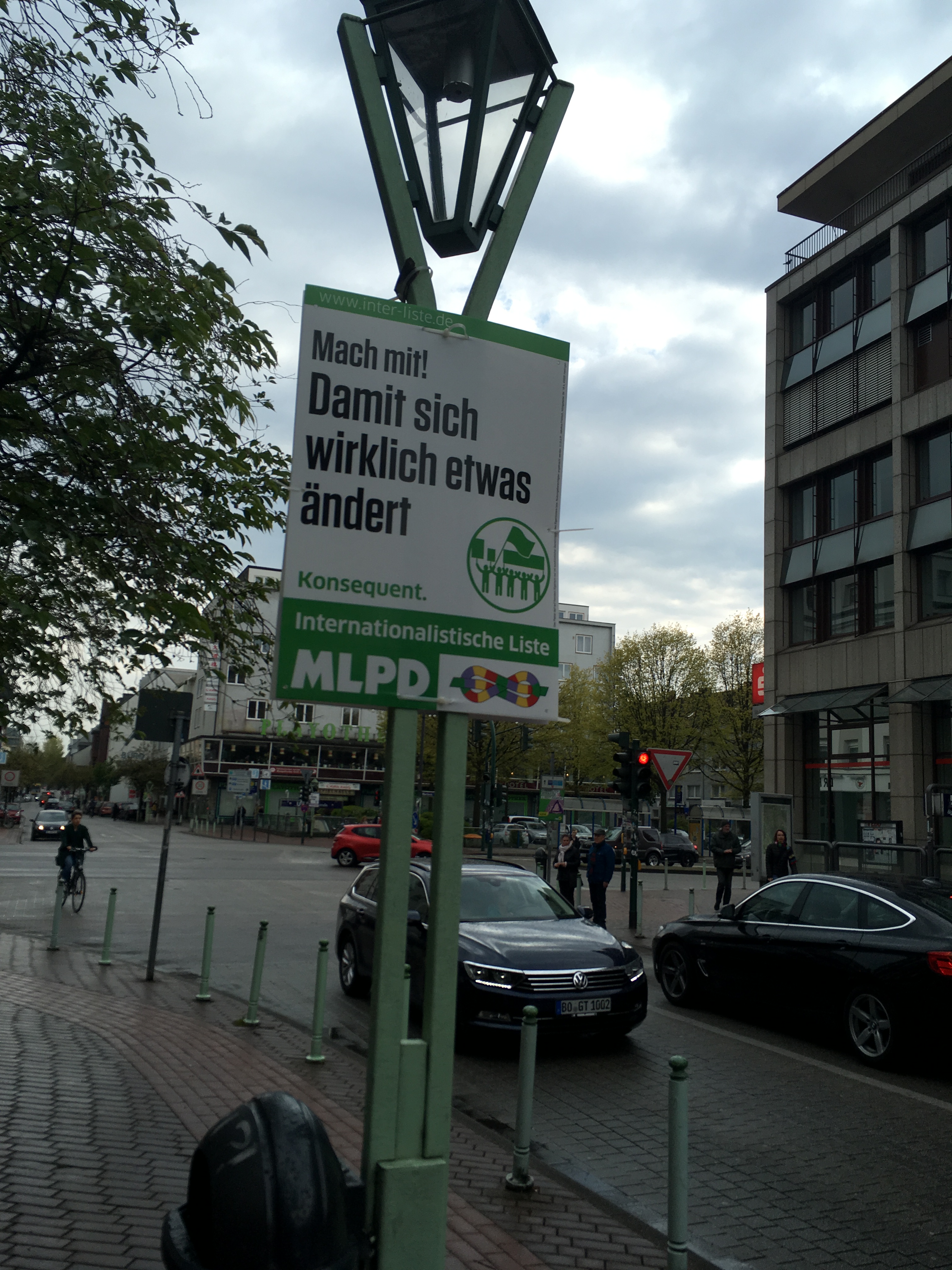 "Participate! So that something really changes!"