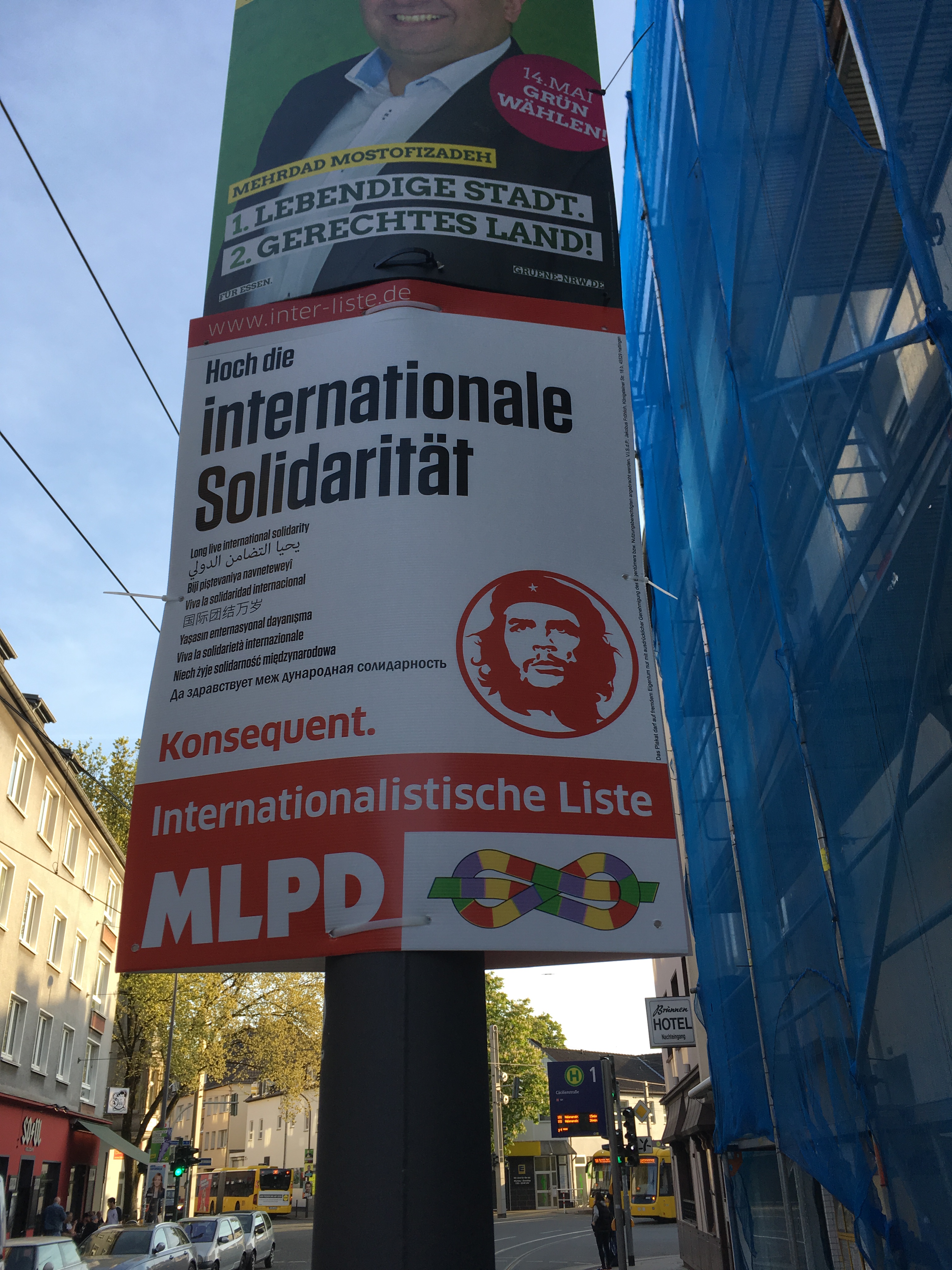 "Up with International Solidarity!"
