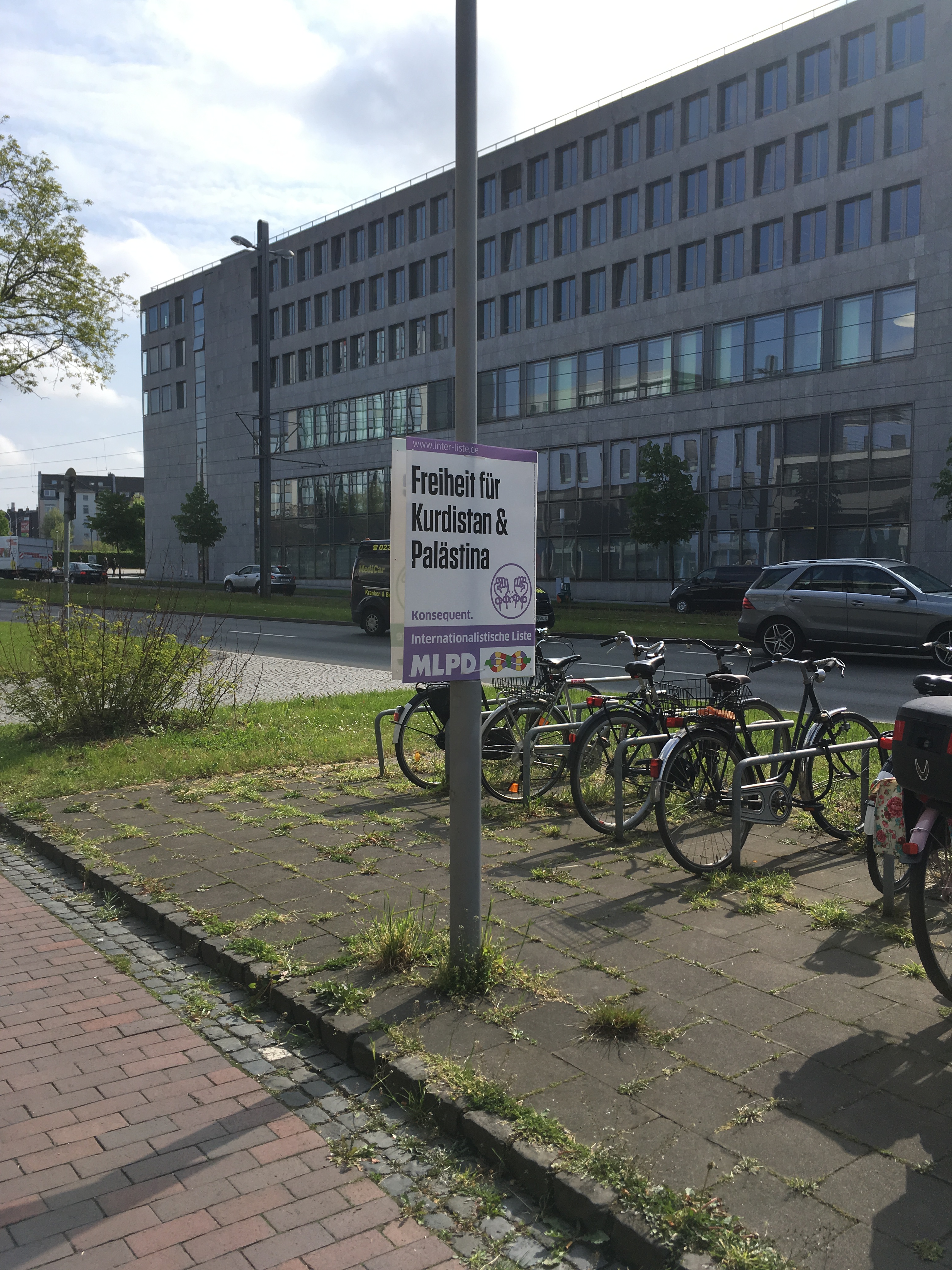 "Freedom for Kurdistan and Palestine"