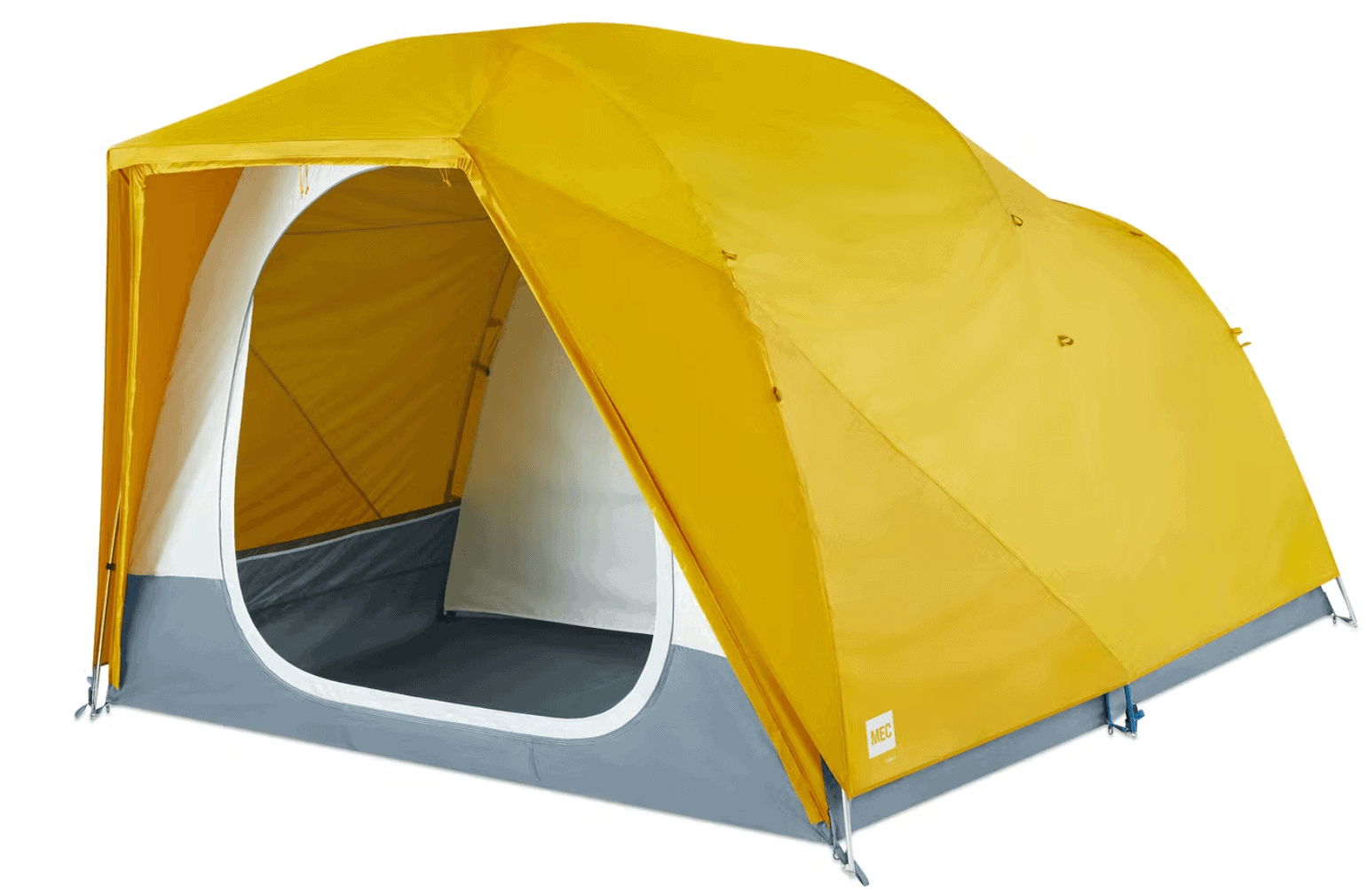 MEC 6-person tent is a great camping gift for women who are just starting out camping. 