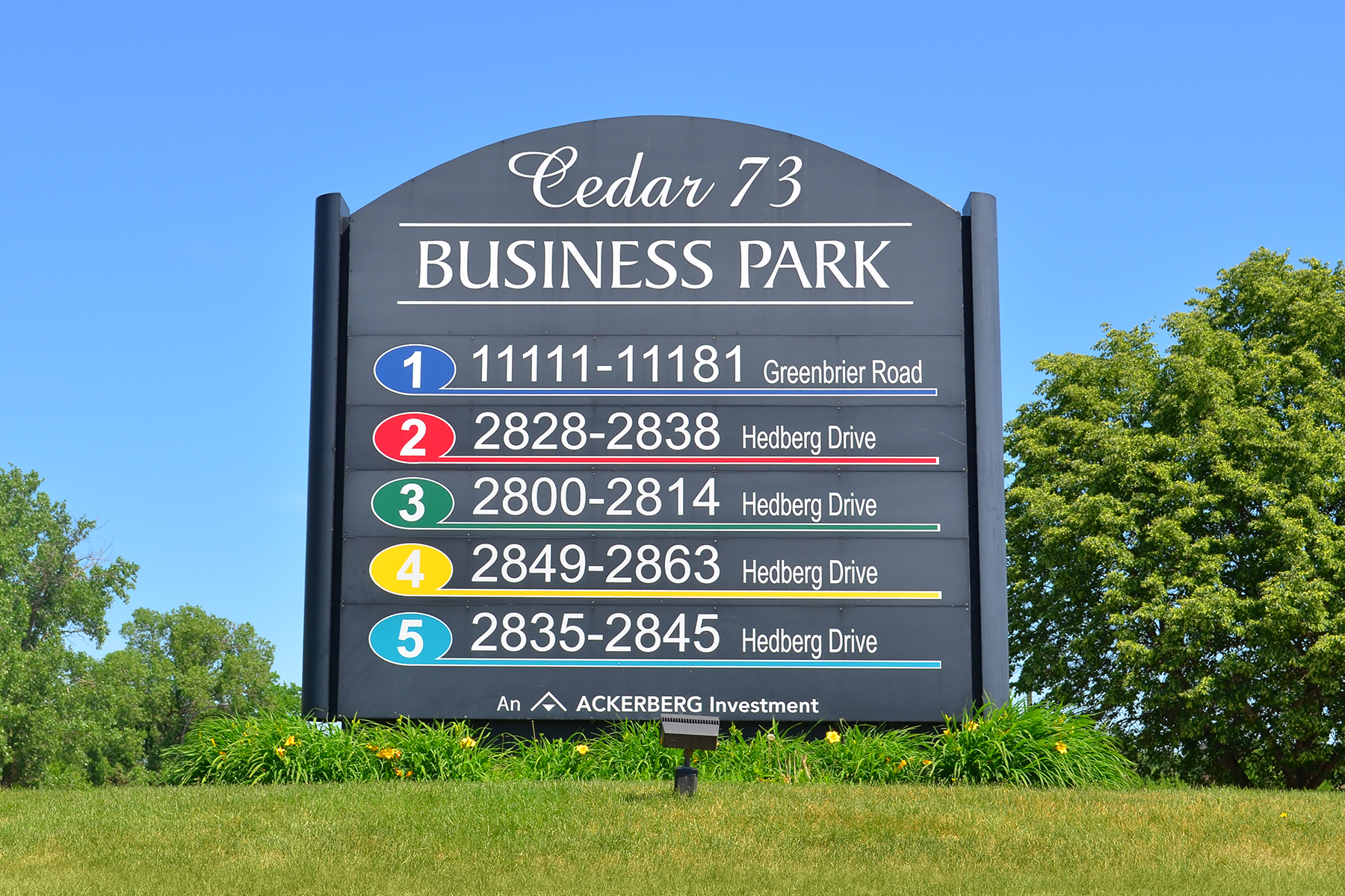 Cedar 73 Business Park - The Ackerberg Group