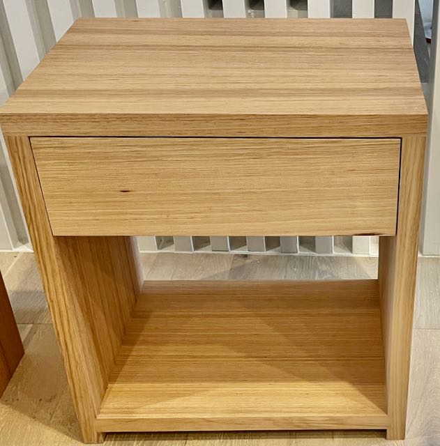 Genoa bedside in Tassie Oak