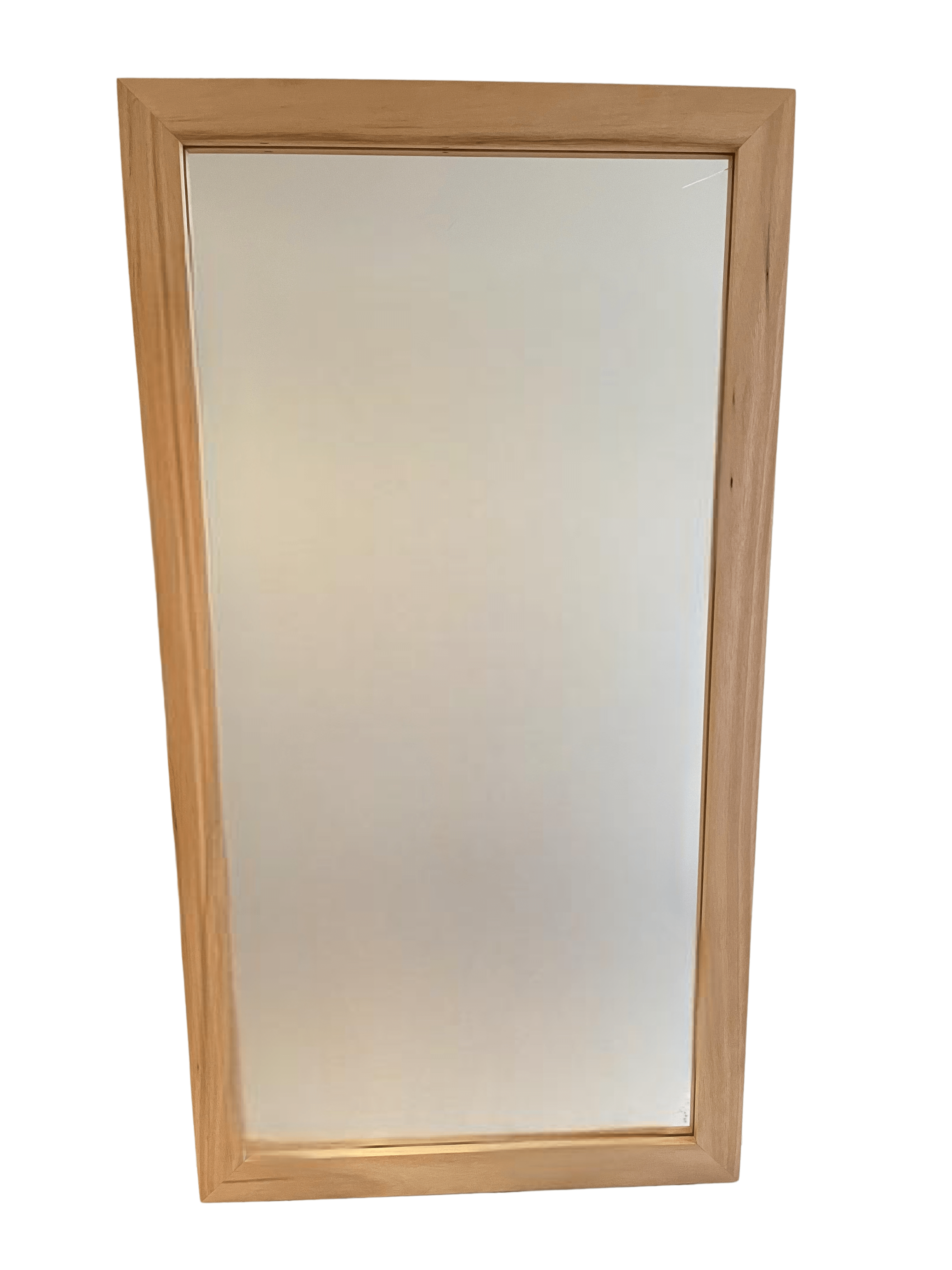 American oak mirror