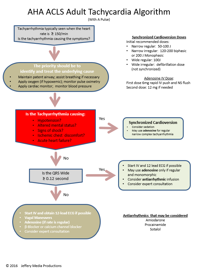 Ventricular Tachycardia Treatment Acls COJPFI