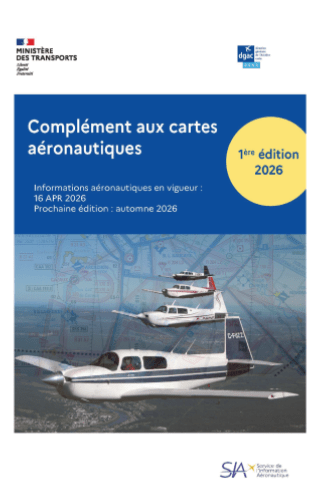 Complément aux cartes aéronautiques - 2026