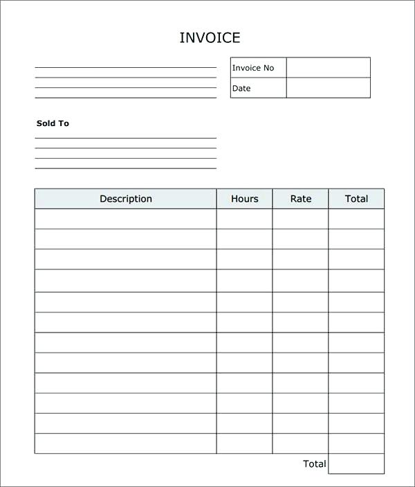 printable invoice sheet template business psd excel