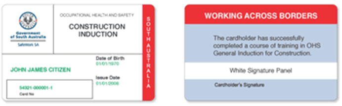 White card