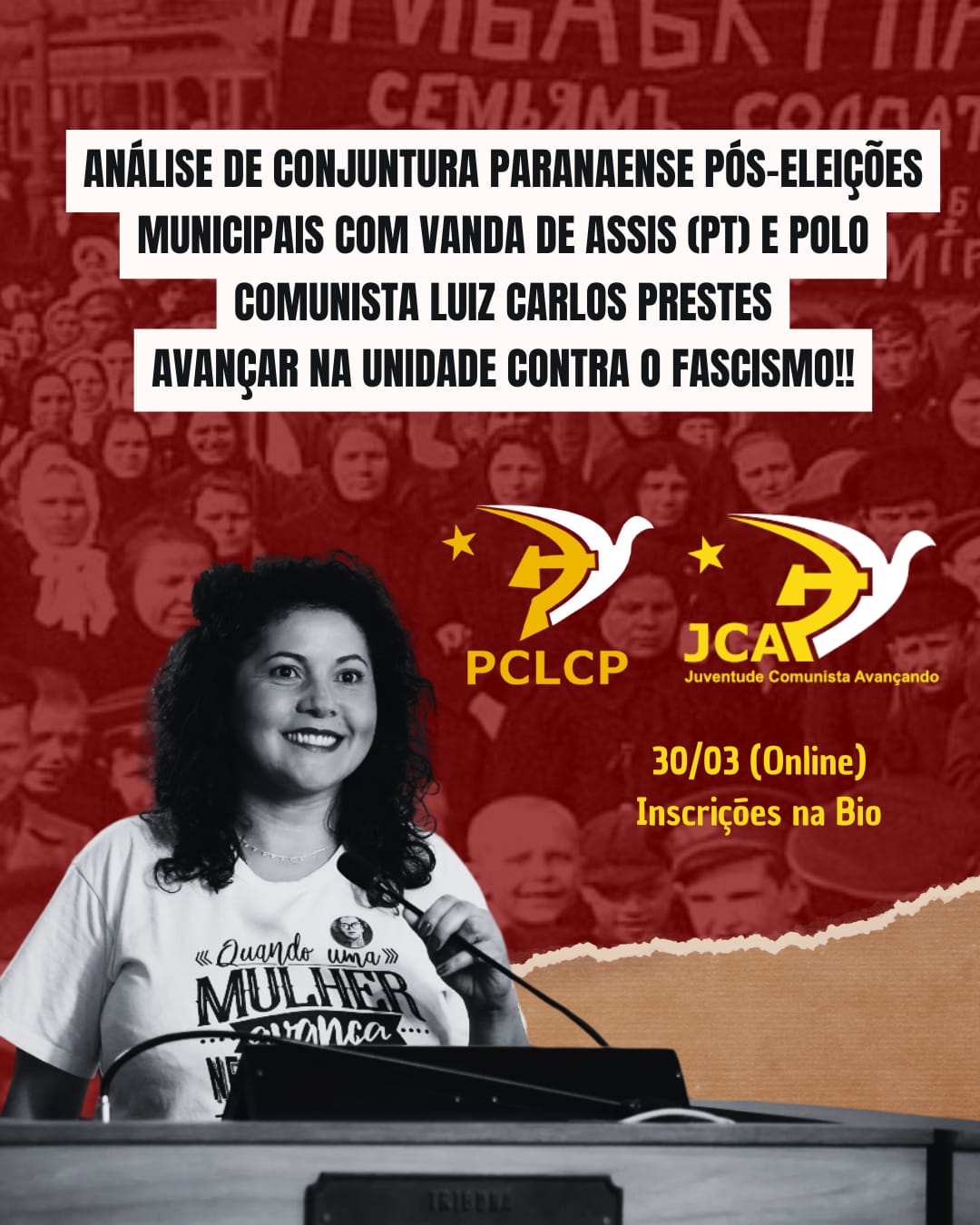 Conversa aberta com Vanda de Assis, JCA e PCLCP!