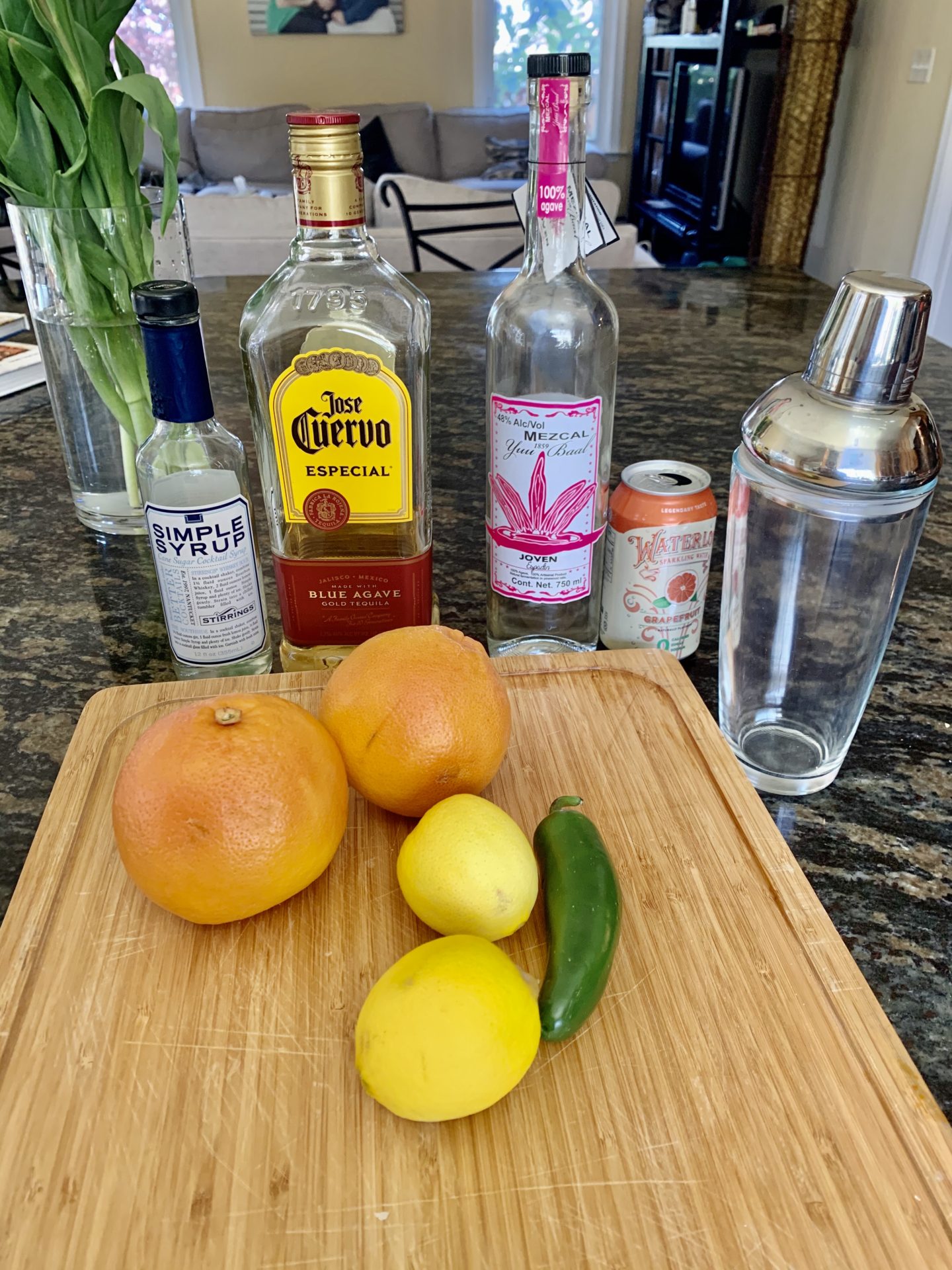 Green Eyed Lady Cocktail - A Comfy Kitchen