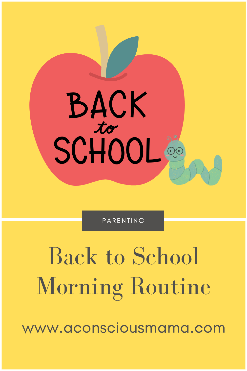 Back to School Morning Routine