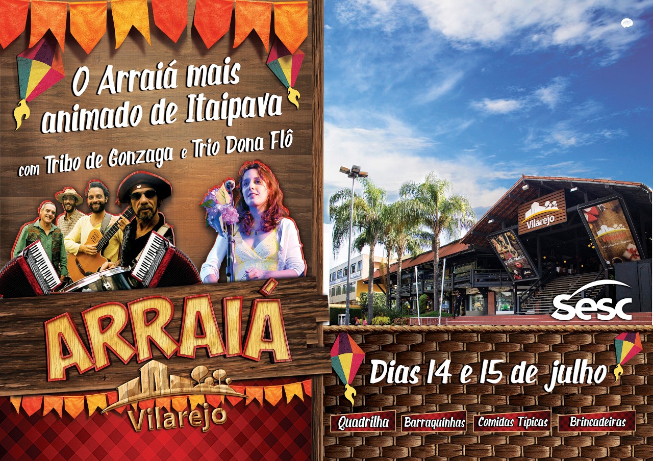Arraiá do Vilarejo está cheio de novidades