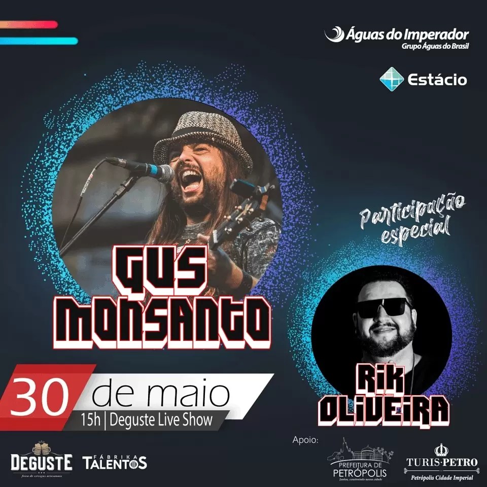 Feira Deguste promove Live Solidária neste sábado