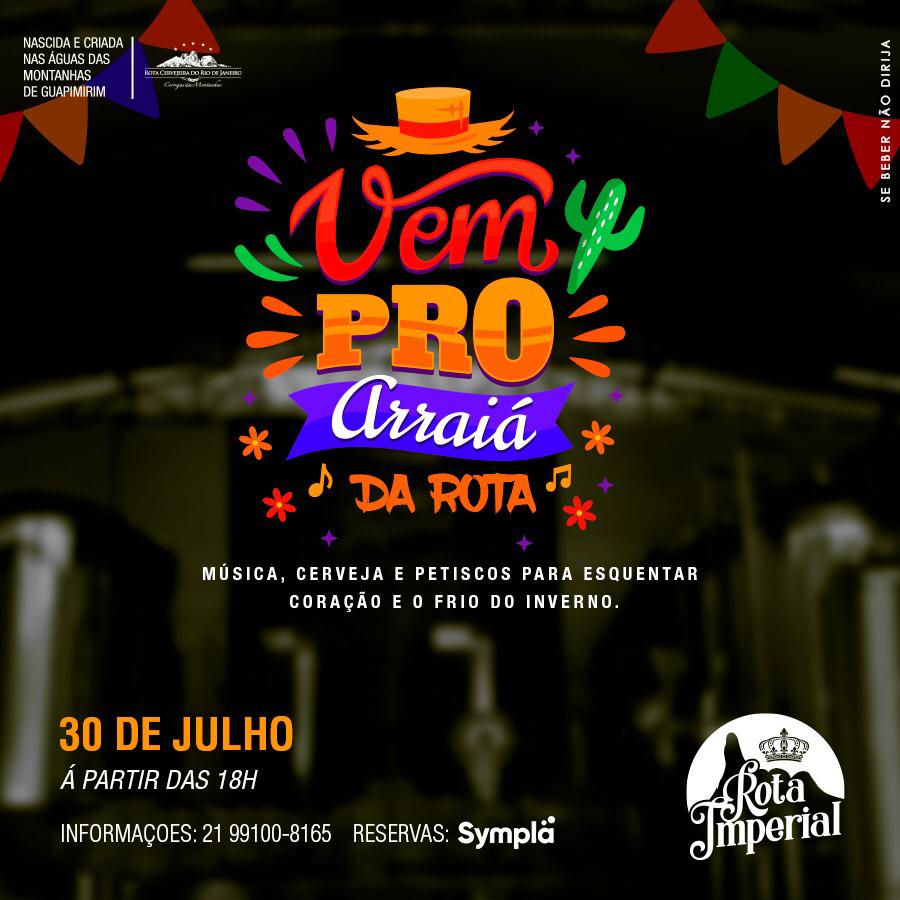ROTA IMPERIAL PROMOVE “ARRAIÁ” EM GUAPIMIRIM