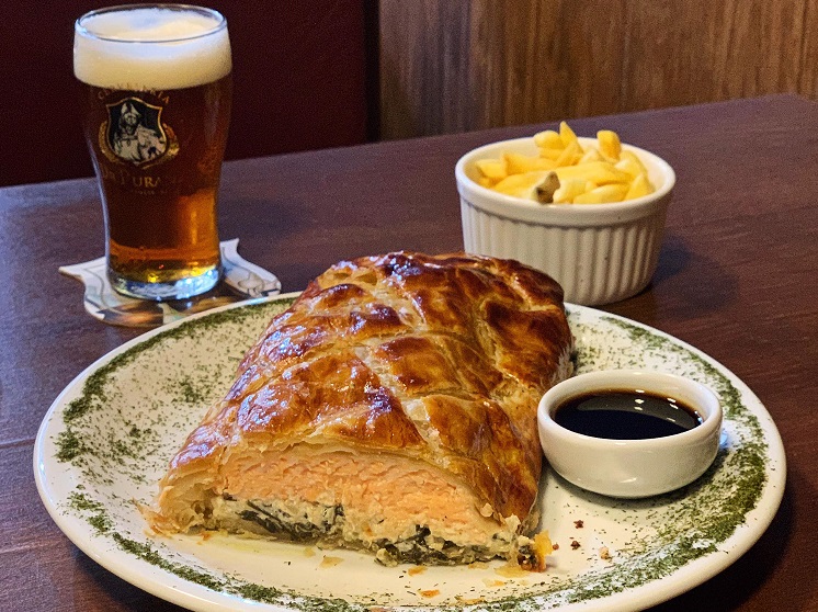 The Pub da Doutor Duranz lança hoje (22/02) o delicioso Salmon Wellington