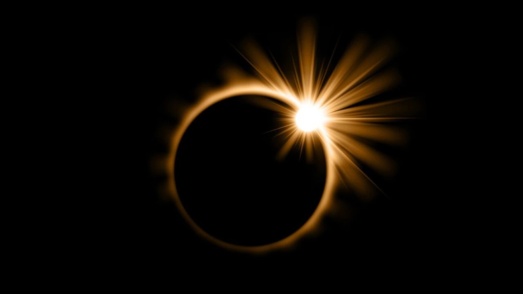 Los 6 Fenómenos Astronómicos Más Impactantes del 2024 2 "El eclipse total oscurece el cielo de Norteamérica"/ EFE
