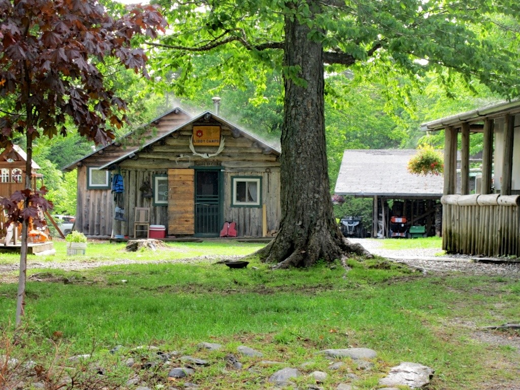 North Maine Woods Dispatch Libby Camps A Continuous Lean.