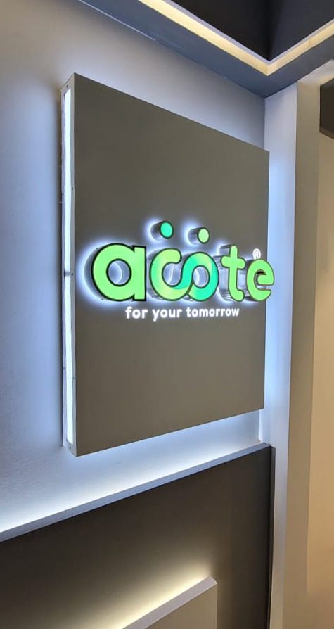 acotebpo brand logo with door