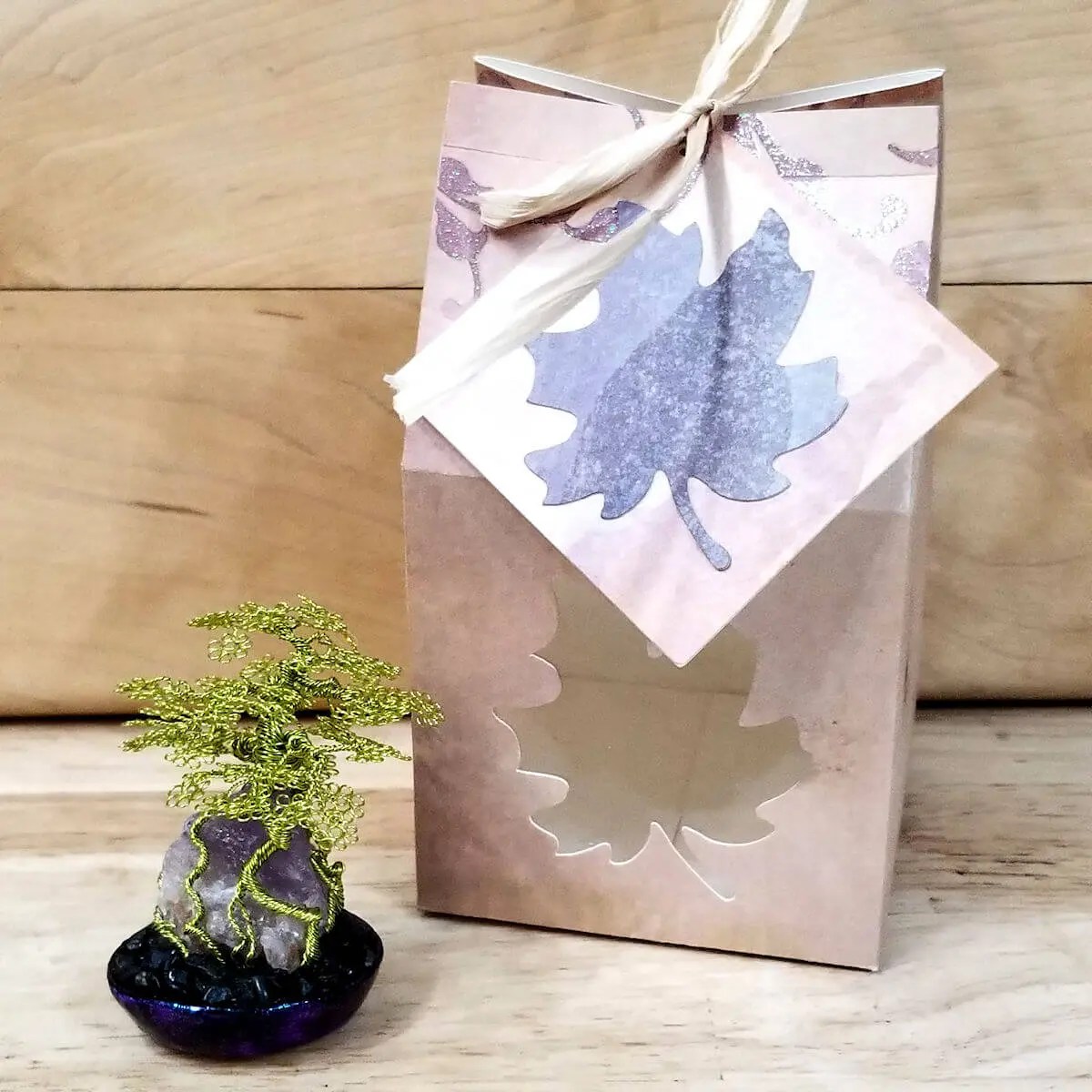 Seki-joju Miniature Wire Bonsai Tree - Image 6