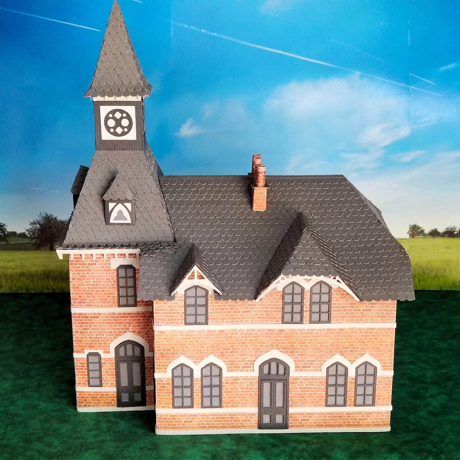 Victorian Train Station SVG, DXF or Studio3 Pattern - Image 4