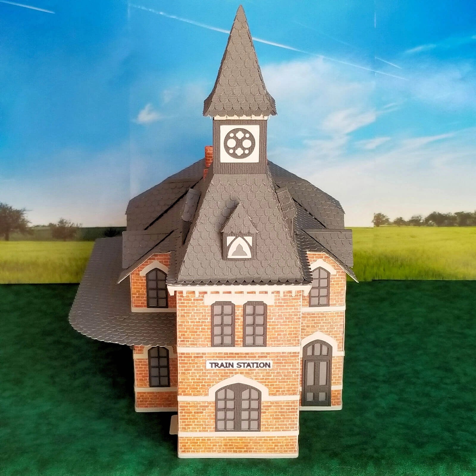 Victorian Train Station SVG, DXF or Studio3 Pattern - Image 3