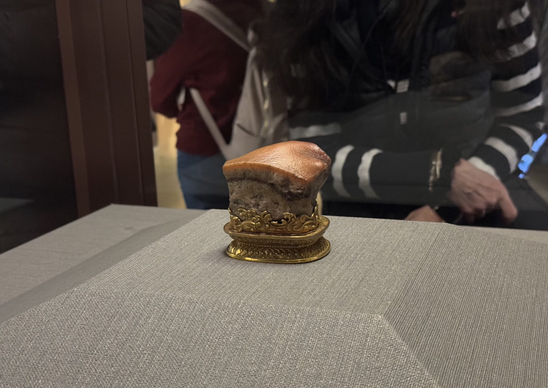国立故宮博物院　肉形石（にくがたいし）