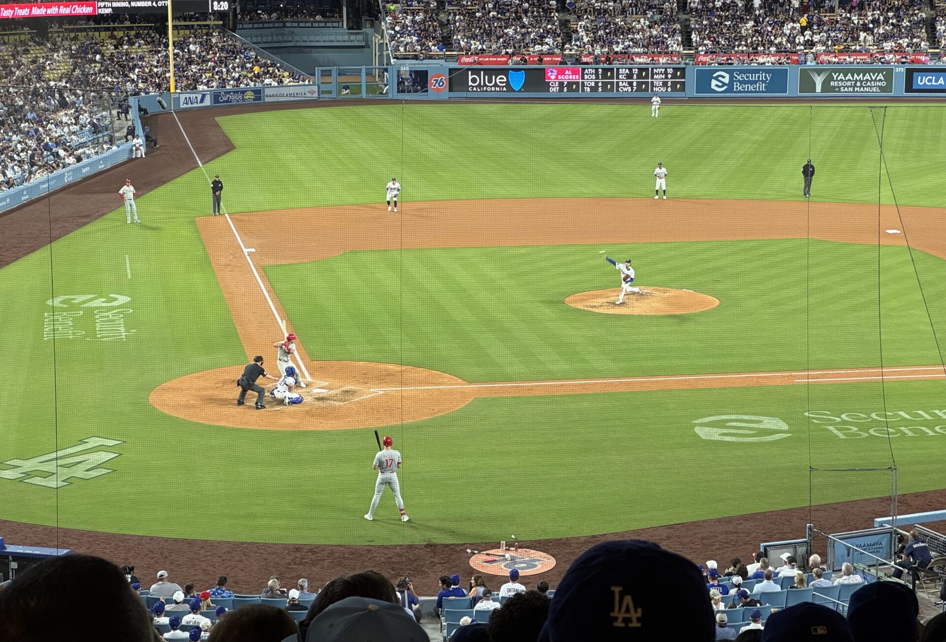 大谷選手の投球