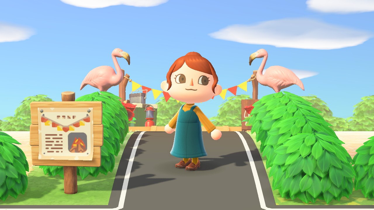 Simple Campsite Sign Animal Crossing Pattern Gallery & Custom Designs