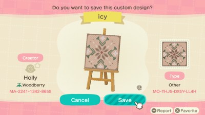 Animal Crossing Pattern Gallery & Custom Designs - Searchable ...