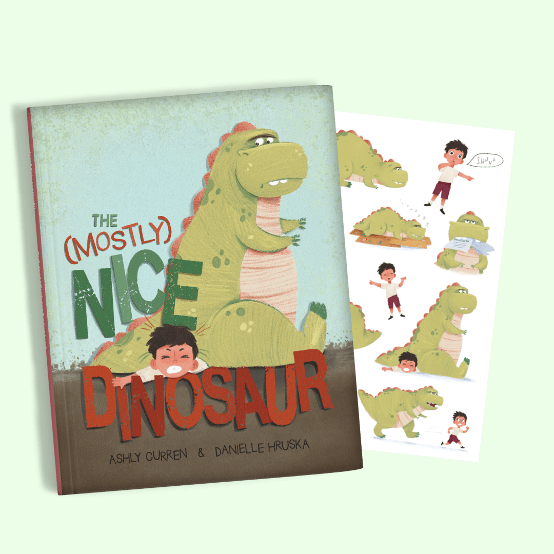The (Mostly) Nice Dinosaur Hardcover Book