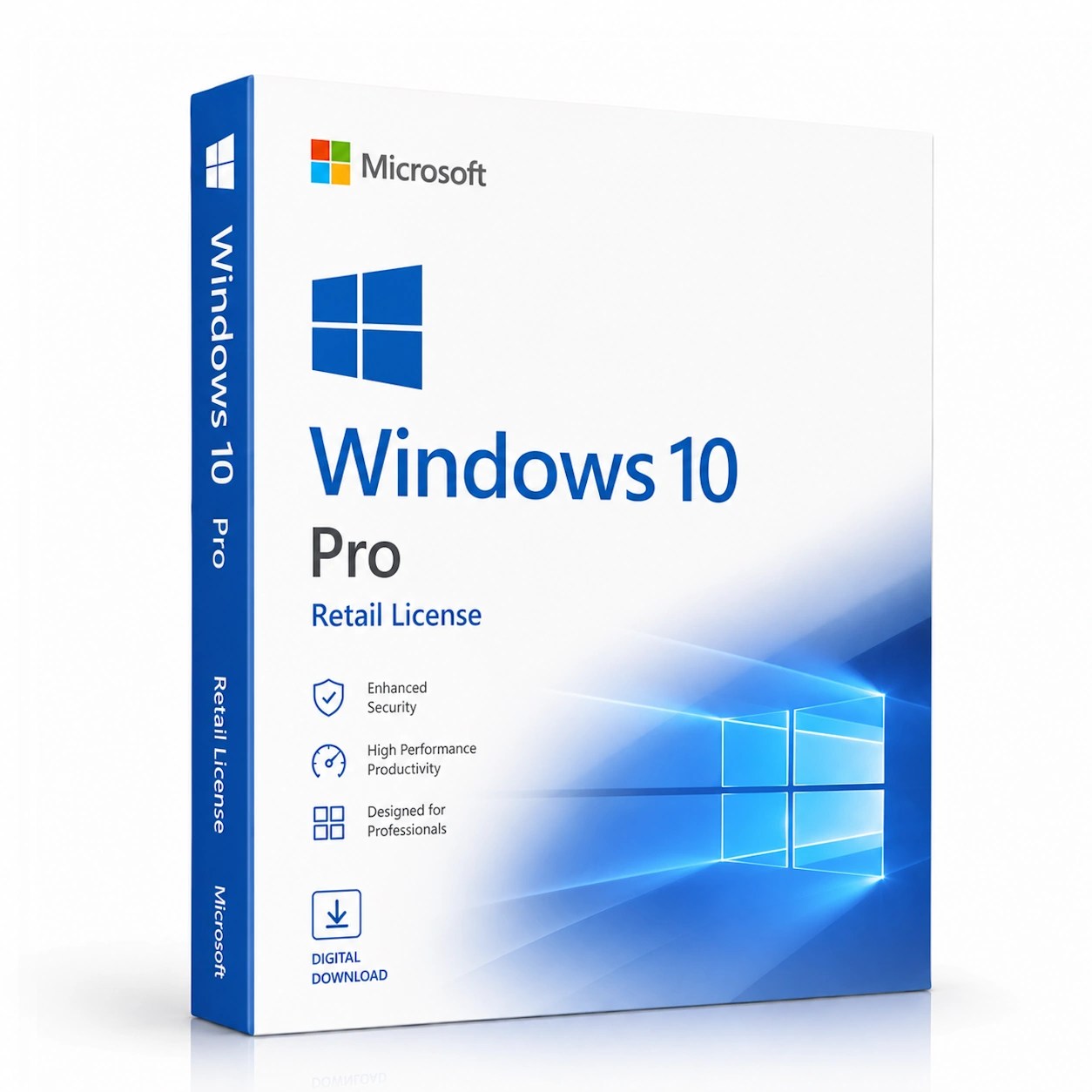 Microsoft Windows 10 Pro Retail License
