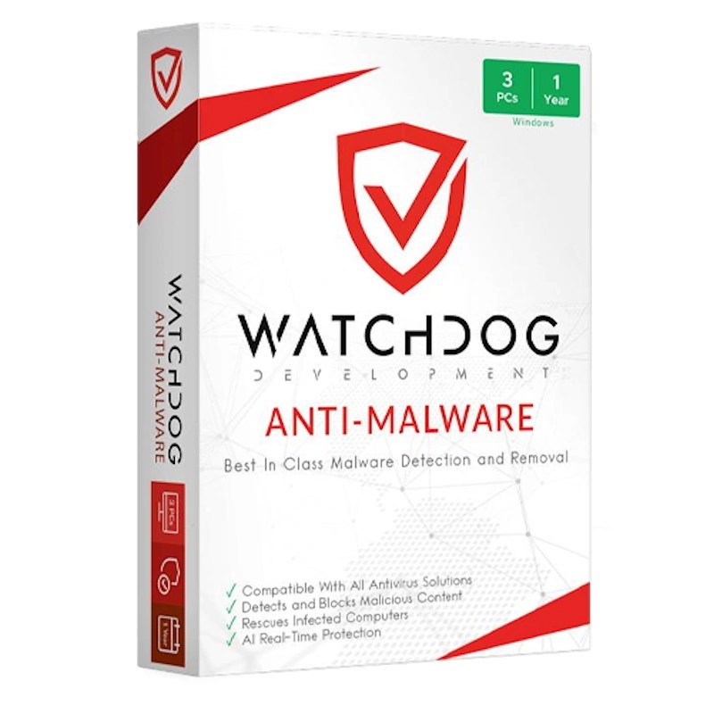 Watchdog Anti-Malware 3PC 2 Anni