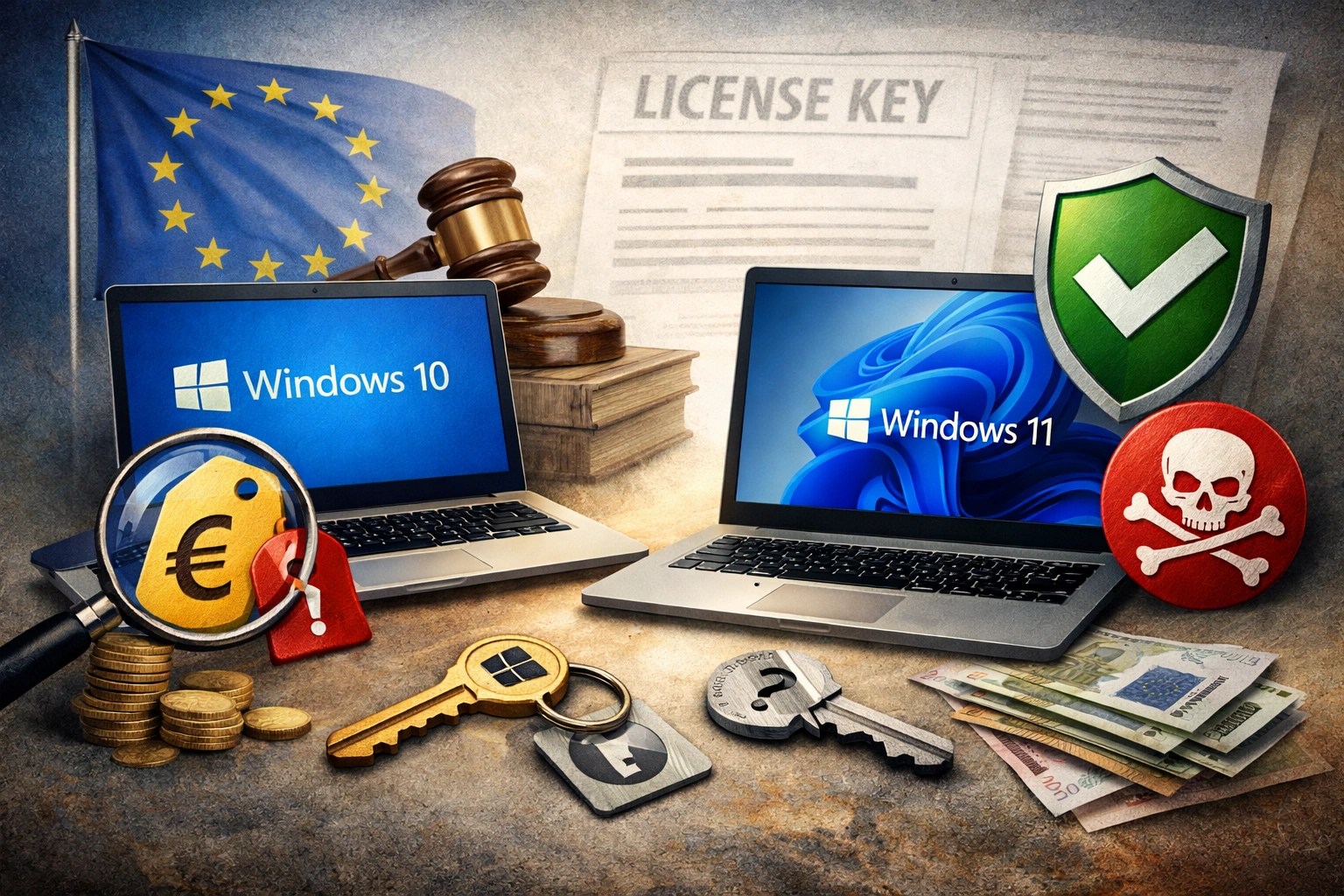 Le chiavi Windows 10 e 11 economiche sono legali?