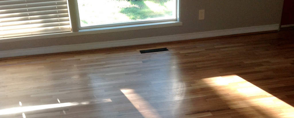 On Flooring Hazy or cloudy hardwood floors can occur from a couple of thingsone of them being from products you use on your floor. On Flooring If waxing a floor that doesnt need it the wax will react negatively with the finish and create a cloudy look.