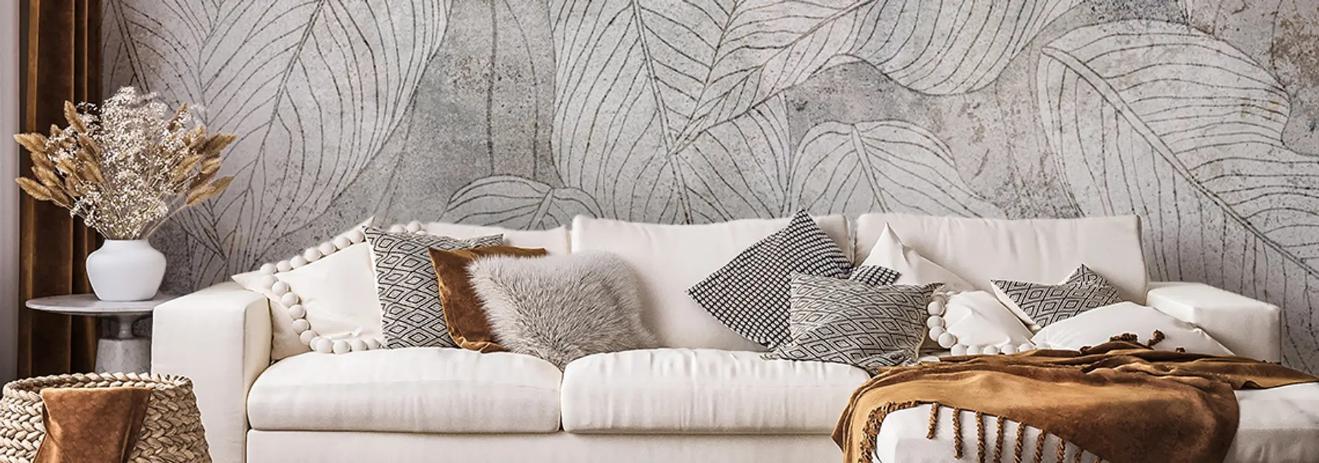 Style boho, style boho intérieur, appartement, salon, chambre et