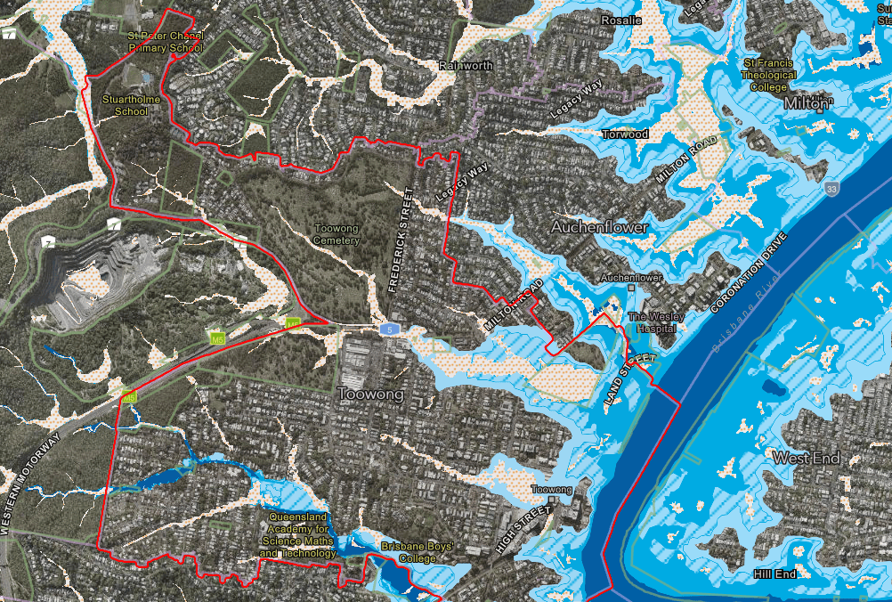 Pre Purchase Property Inspection Toowong Toowong Flood Map 