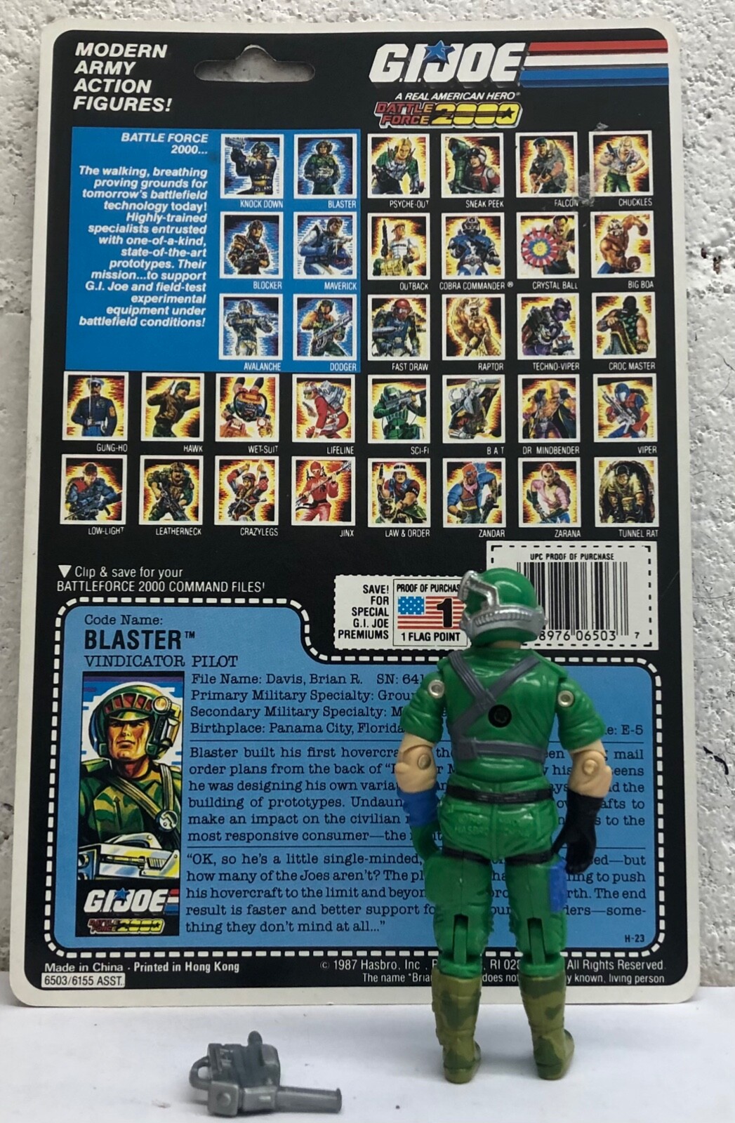 GI Joe Battle Force 2000 Blaster 3.75