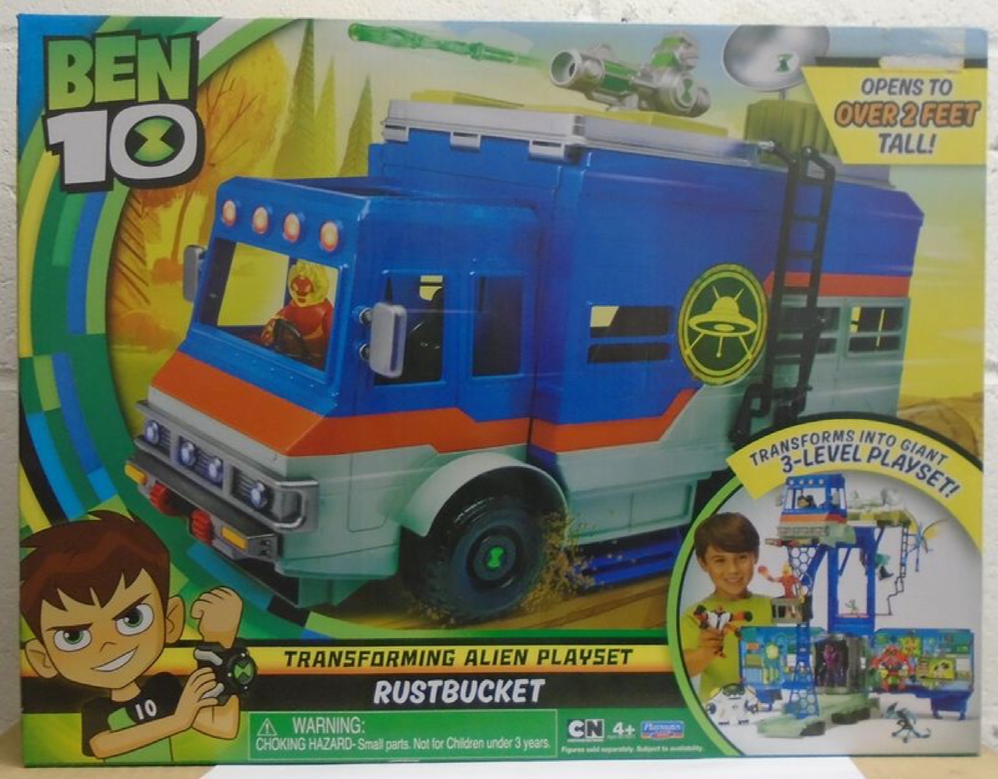 OUT OF STOCK Ben 10 - Transforming Alien Rustbucket Playset (MISB