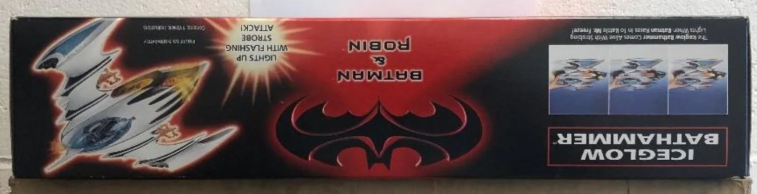 Batman&Robin Kenner Iceglow Bathammer 3箱 Batman & Robin Movie Ice Glow Bathammer Vehicle (MISB) - Action Toys