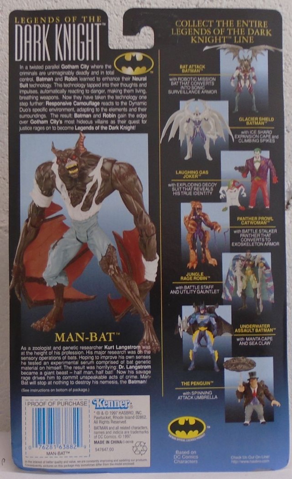 バットマンLegends of the DARK KNIFHT フィギュア4体 Batman Legends Of The Dark Knight LODK – Man-Bat (MOC) - Action Toys