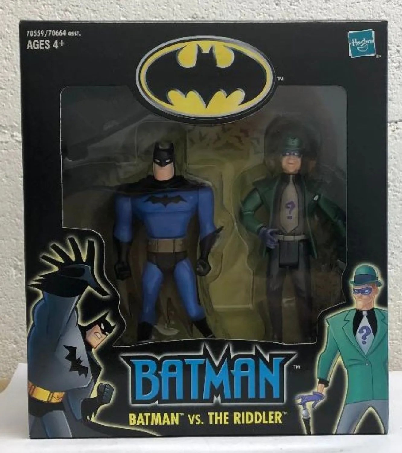 Playmatesトゥームレイダーララ・BATMANセット Batman The Animated Series Walmart Exclusive Batman & Riddler 2
